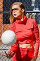 gigi hadid shows off her volleyball skills during a photo shoot break07