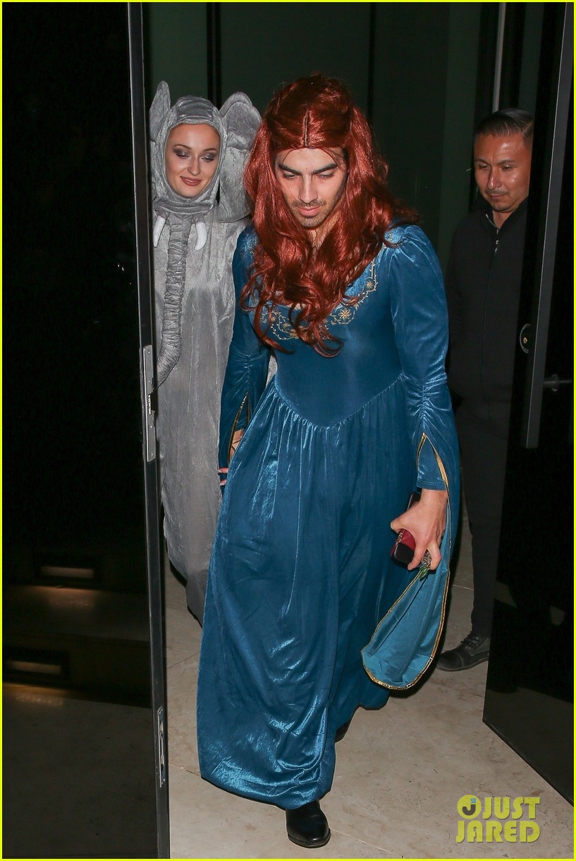Joe Jonas Goes as Sophie Turner's 'Game of Thrones' Character for
