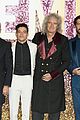 rami malek gets support from queens roger taylor brian may at bohemian rhapsody premiere 02