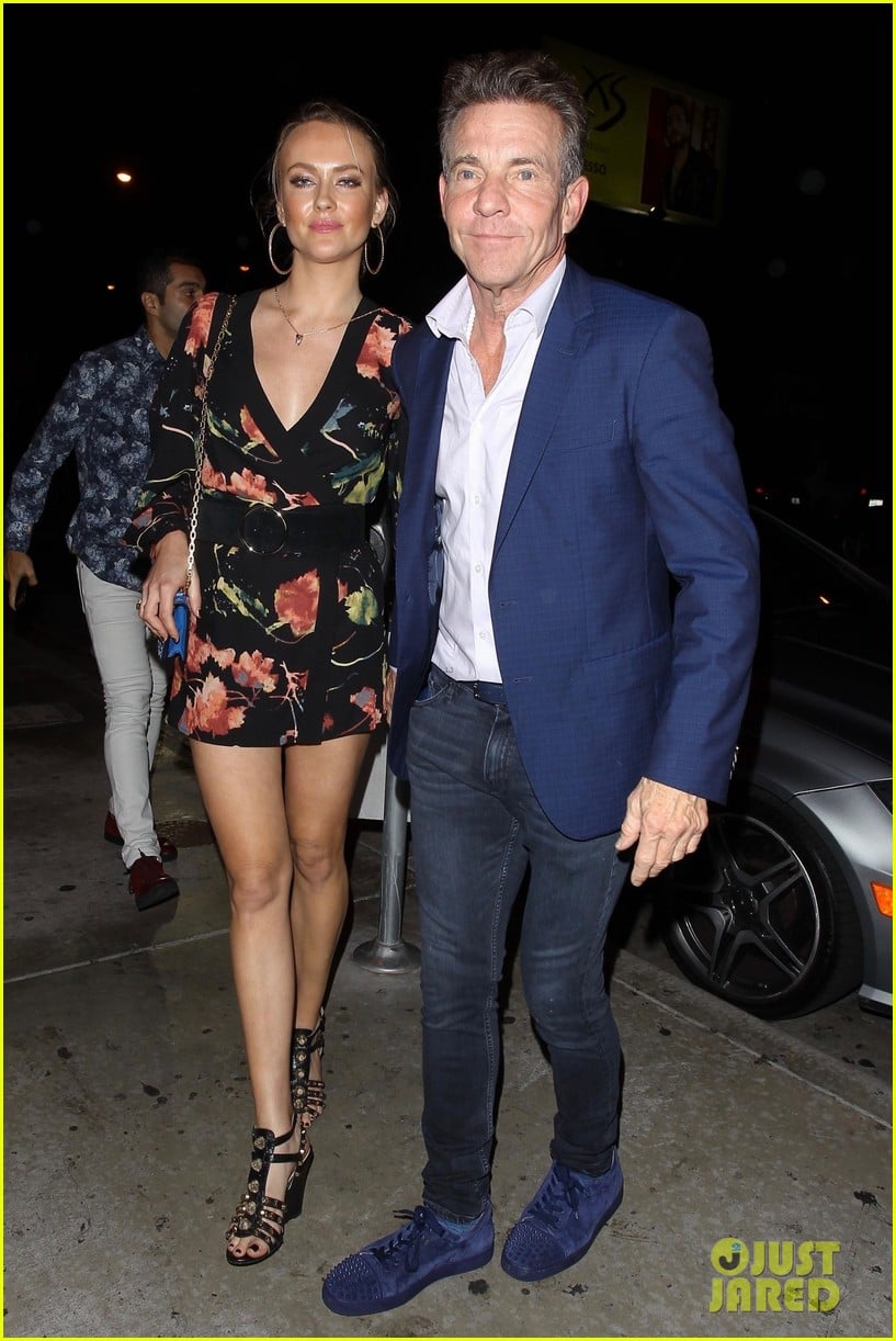 Dennis Quaid & Girlfriend Santa Auzina Spotted on Dinner Date!: Photo