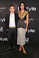 storm reid lily collins and ross butler keep it chic at instyle awards 2018236