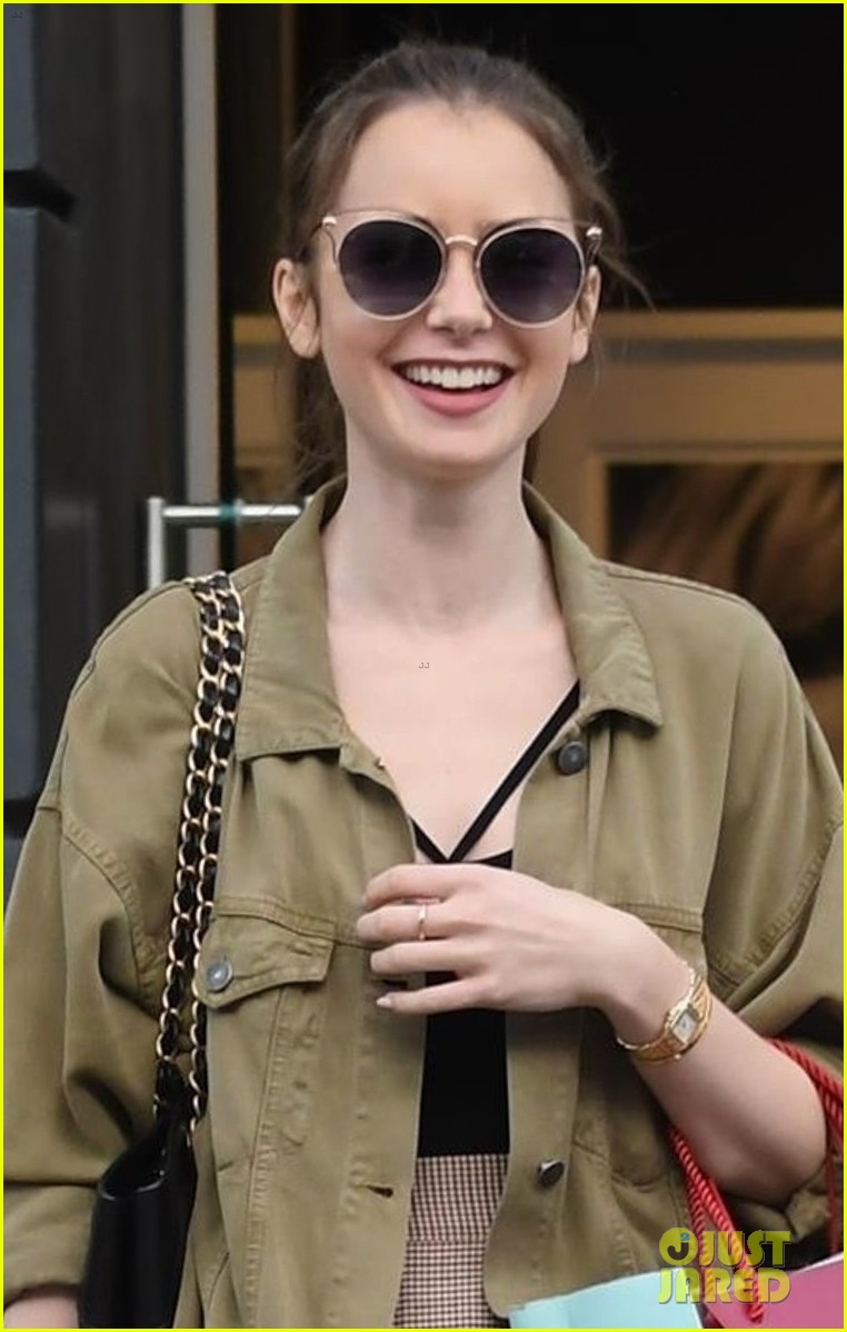lily collins spends her day shopping in beverly hills 03