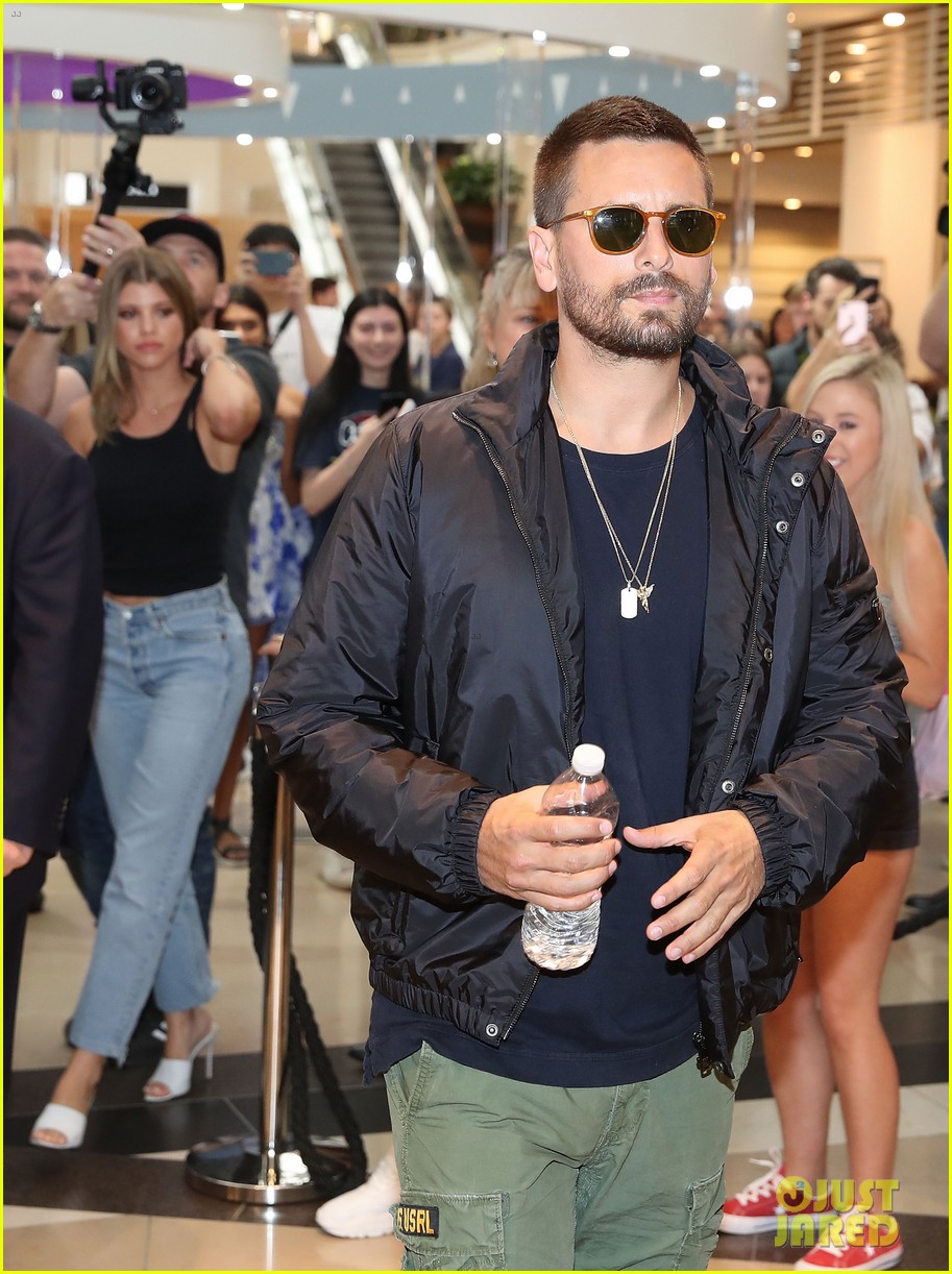 Scott Disick Is Joined by Sofia Richie for Mall Appearance in Australia
