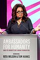oprah helps honor tom hanks rita wilson at ambassadors for humanity gala 02