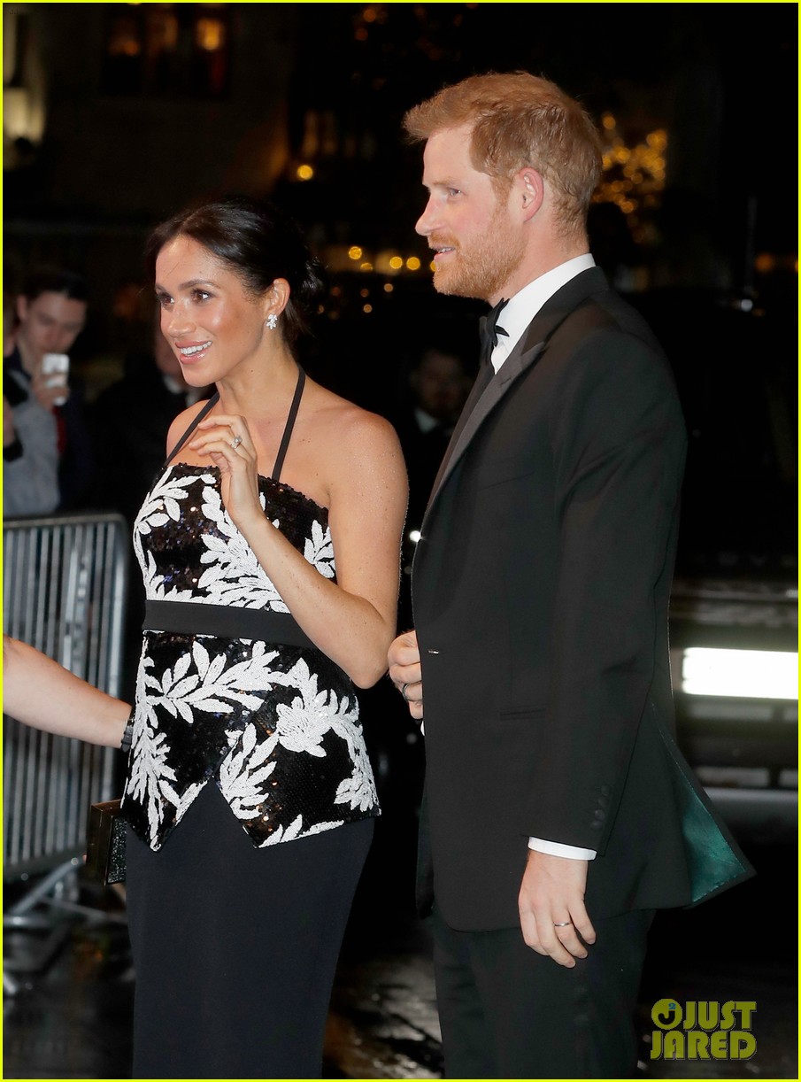 Duchess Meghan Markle Shows Tiny Baby Bump at Royal Variety Performance