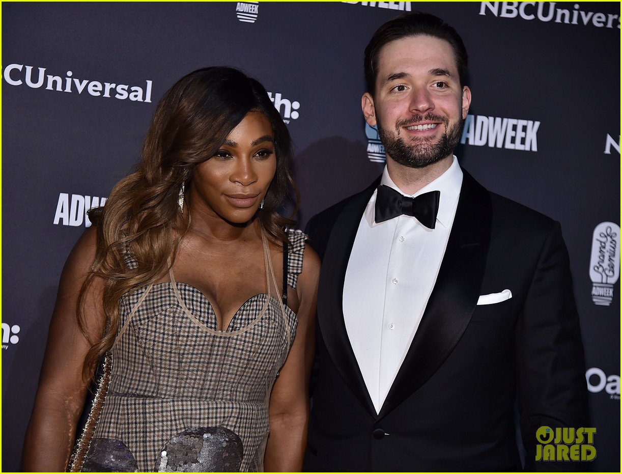 serena williams is supported by husband alexis ohanian at brand awards 104177570