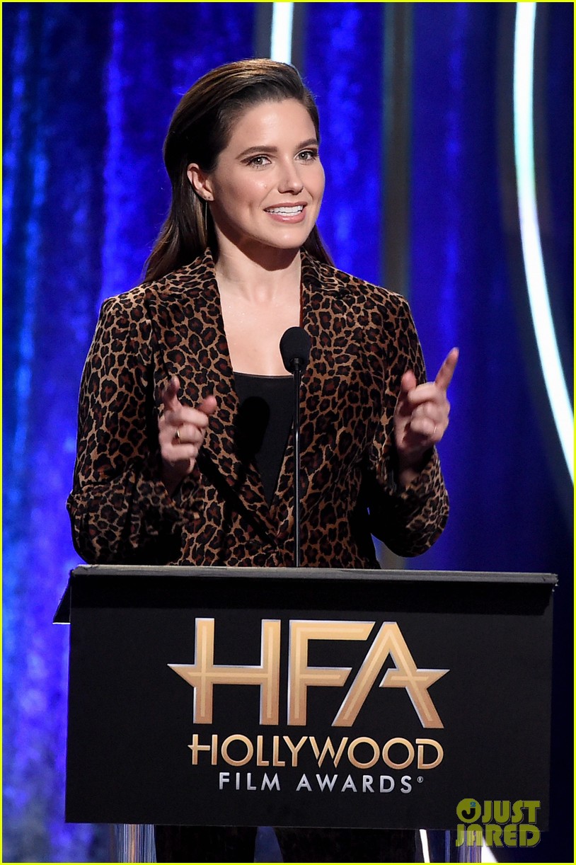 Sophia Bush & Brad Bird Attend Hollywood Film Awards 2018! Photo