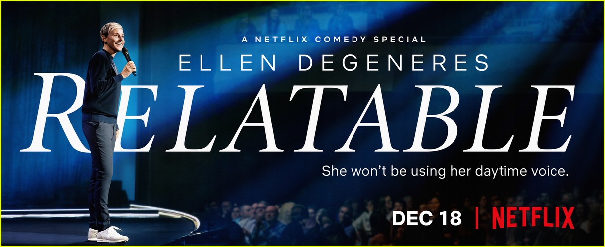 Ellen DeGeneres Premieres Trailer for Netflix Stand-Up Special ...