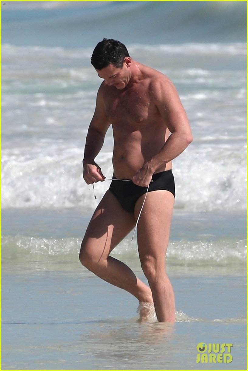 luke evans bares hot body in tiny speedo on vacation in mexico 364196249