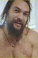 jason momoa goes shirtless while promoting snl from the shower 01