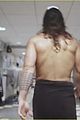 jason momoa goes shirtless while promoting snl from the shower 02