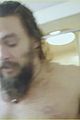 jason momoa goes shirtless while promoting snl from the shower 11