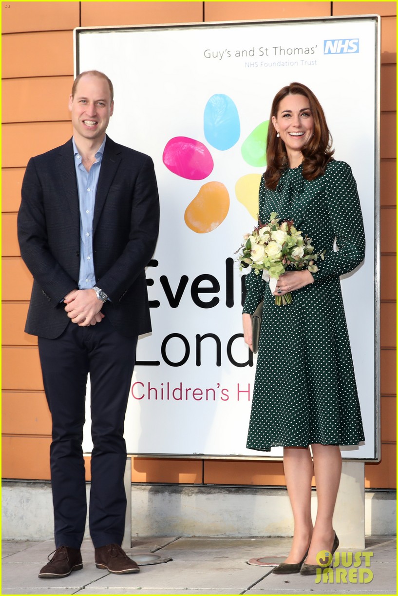 Kate Middleton & Prince William Visit Children's Hospital as the