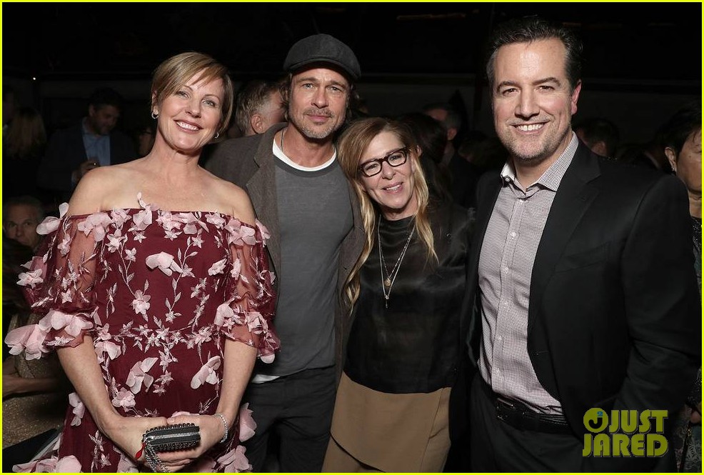 brad pitt timothee chalamet katy perry more get festive at amazon studios holiday party 30