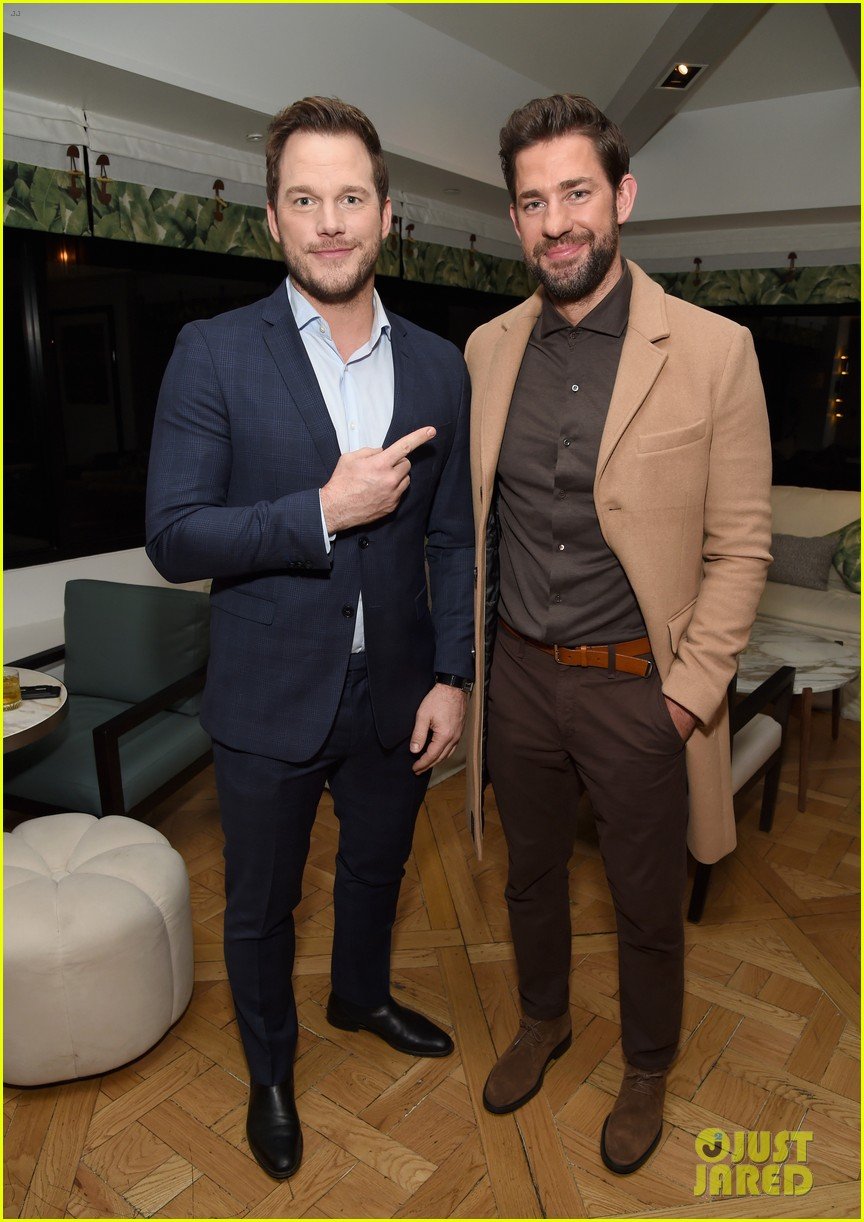 Chris Pratt Hosts Special 'A Quiet Place' Screening for John Krasinski