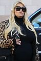 pregnant jessica simpson eric johnson head to holiday party 04