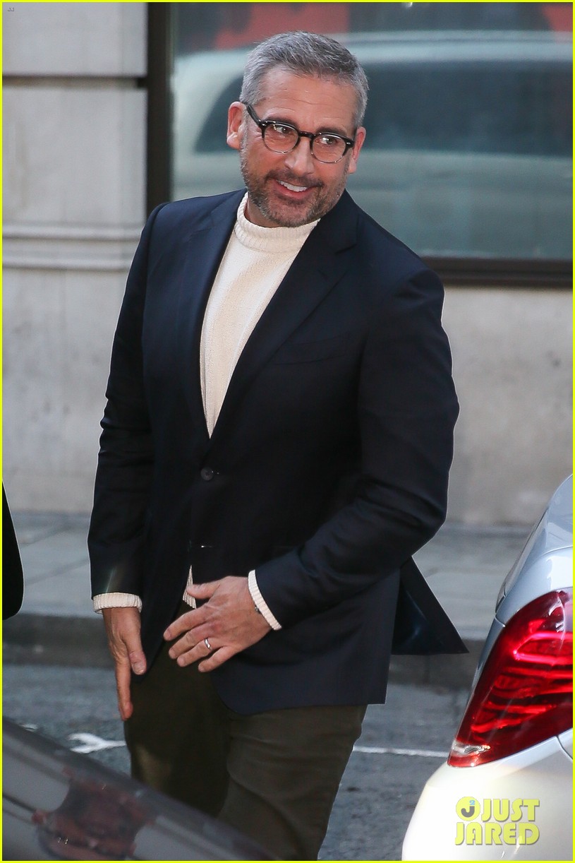 steve carell promotes welcome to marwen at bbc radio 054191605