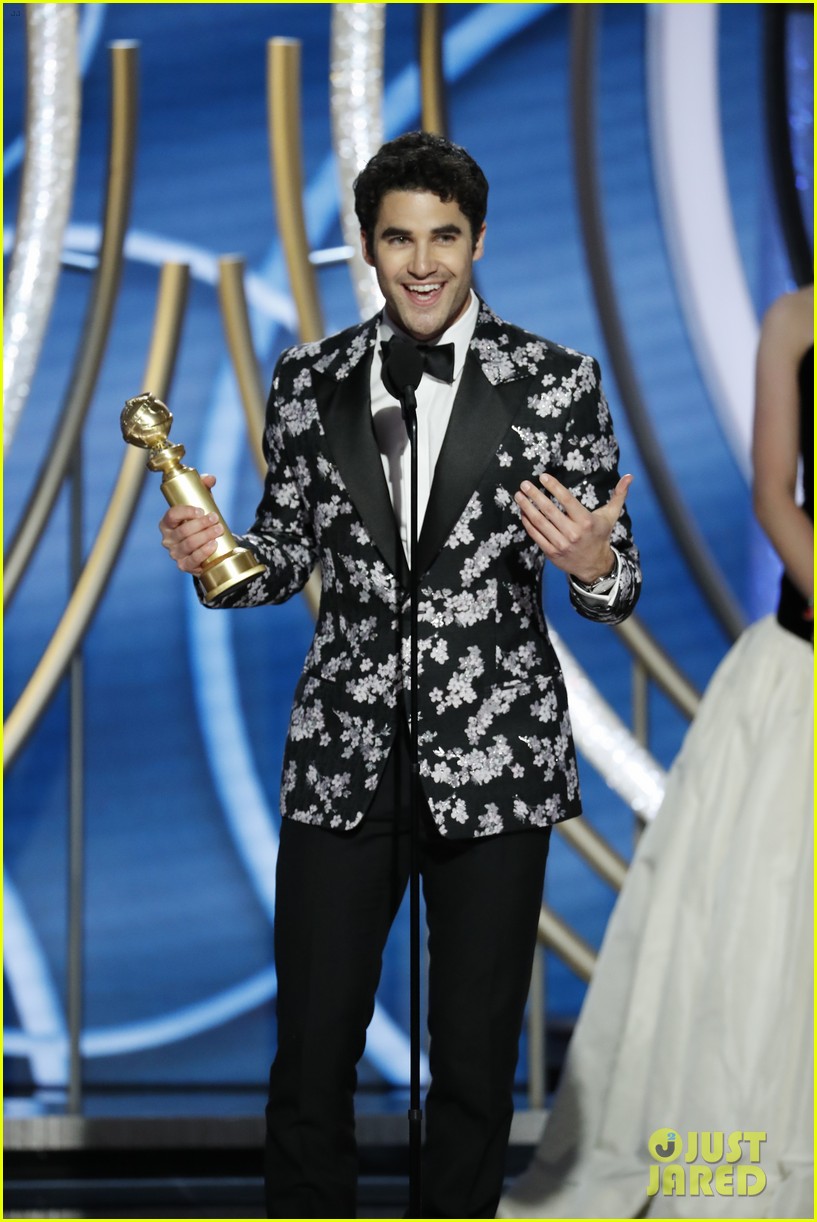 Darren Criss Takes Home Best Performance in a Limited Series at Golden