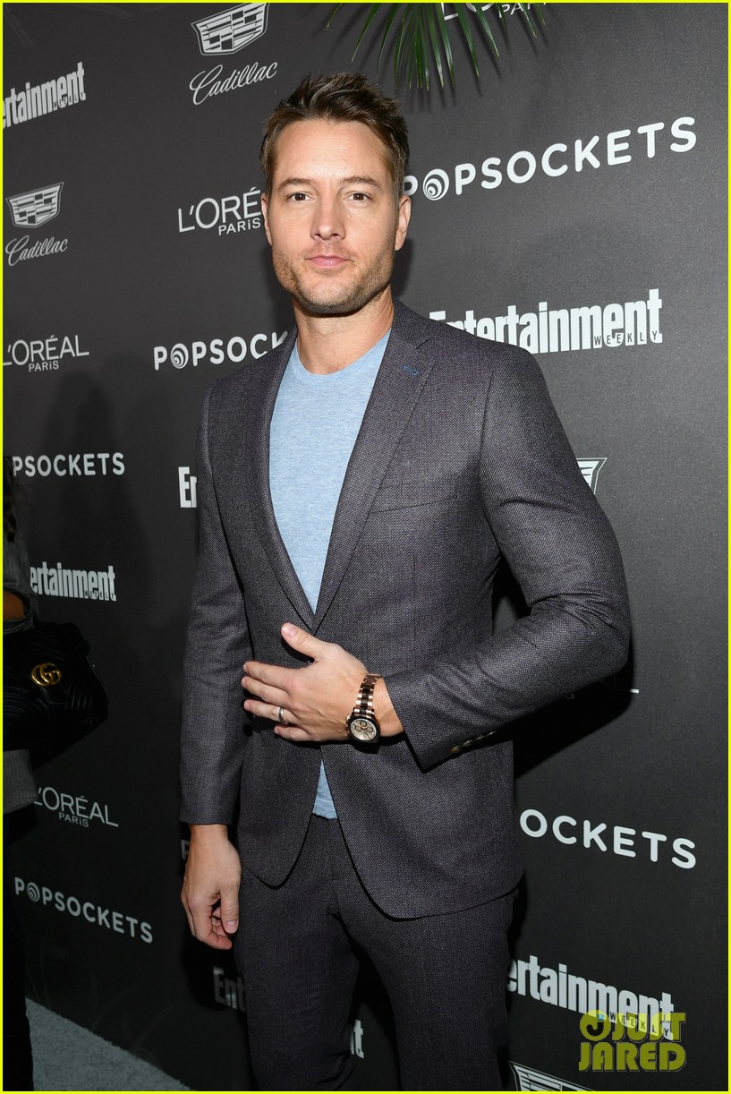justin hartley sterling k brown attends ew sag awards pre party 024217257