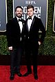 lucas hedges suits up for golden globes 2019 with boy erased writer garrard conley 04