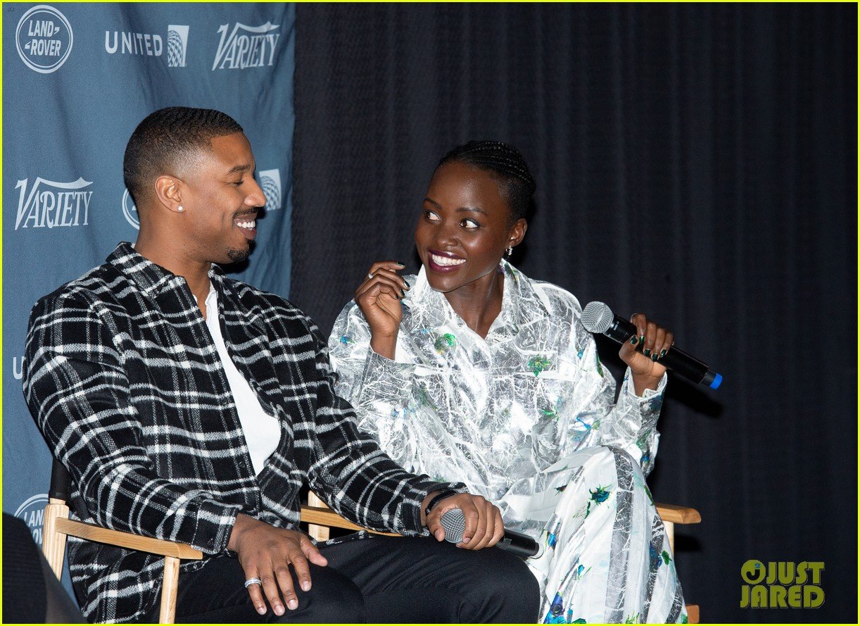 Michael B. Jordan & Lupita Nyong'o Shut Down Romance Rumors 'We're