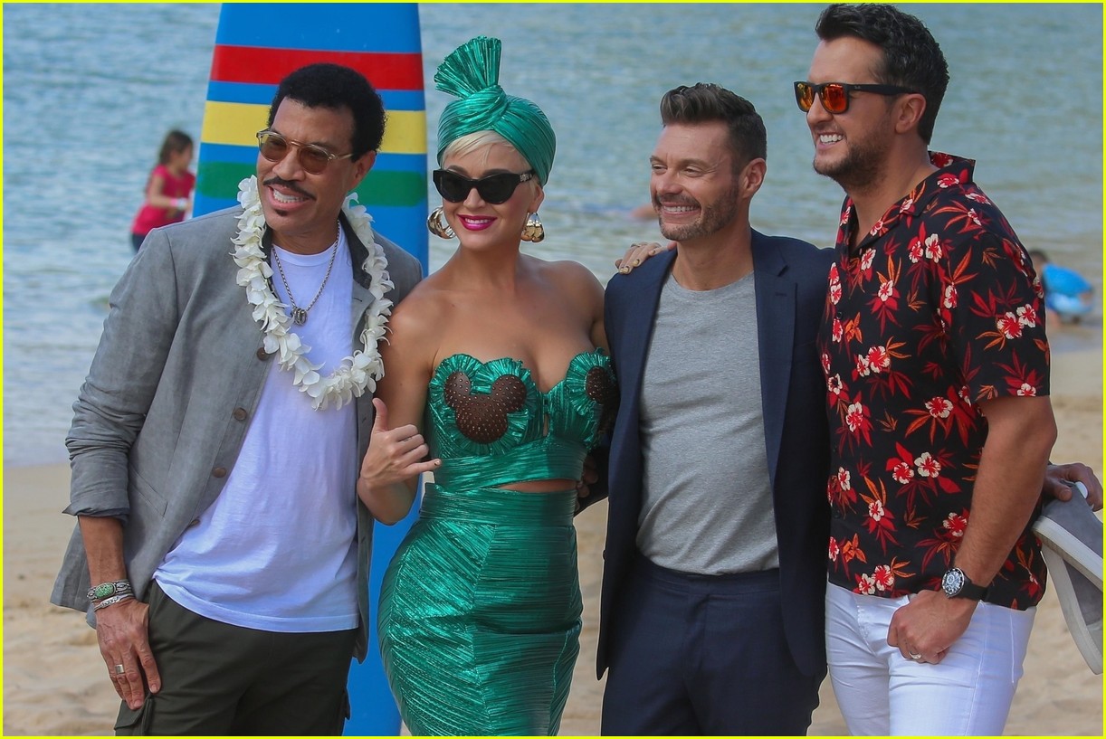 Katy Perry Joins 'American Idol' Judges to Film Scenes in Hawaii