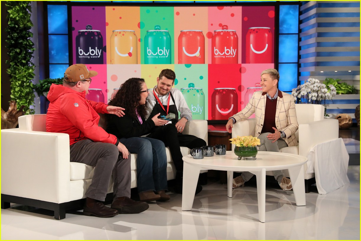 Eric Stonestreet Unexpectedly Appears in Michael Buble's 'Ellen' Hidden