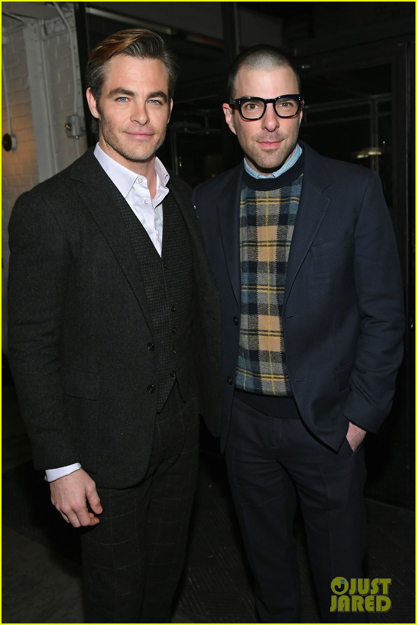 chris pine zachary quinto i am the night premiere 044215257