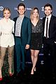the other two cast get star studded support at series premiere party 19
