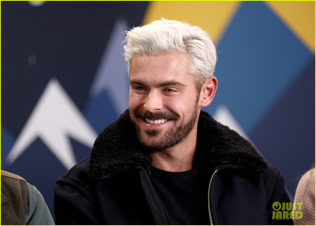zac efron debuts bleached blonde hair at sundance film festival 174217138