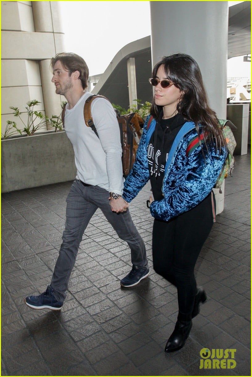 Camila Cabello's Boyfriend Matthew Hussey Joins Her for a Flight Out of