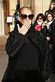 celine dion waves goodbye to fans before leaving paris 11