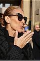 celine dion waves goodbye to fans before leaving paris 14