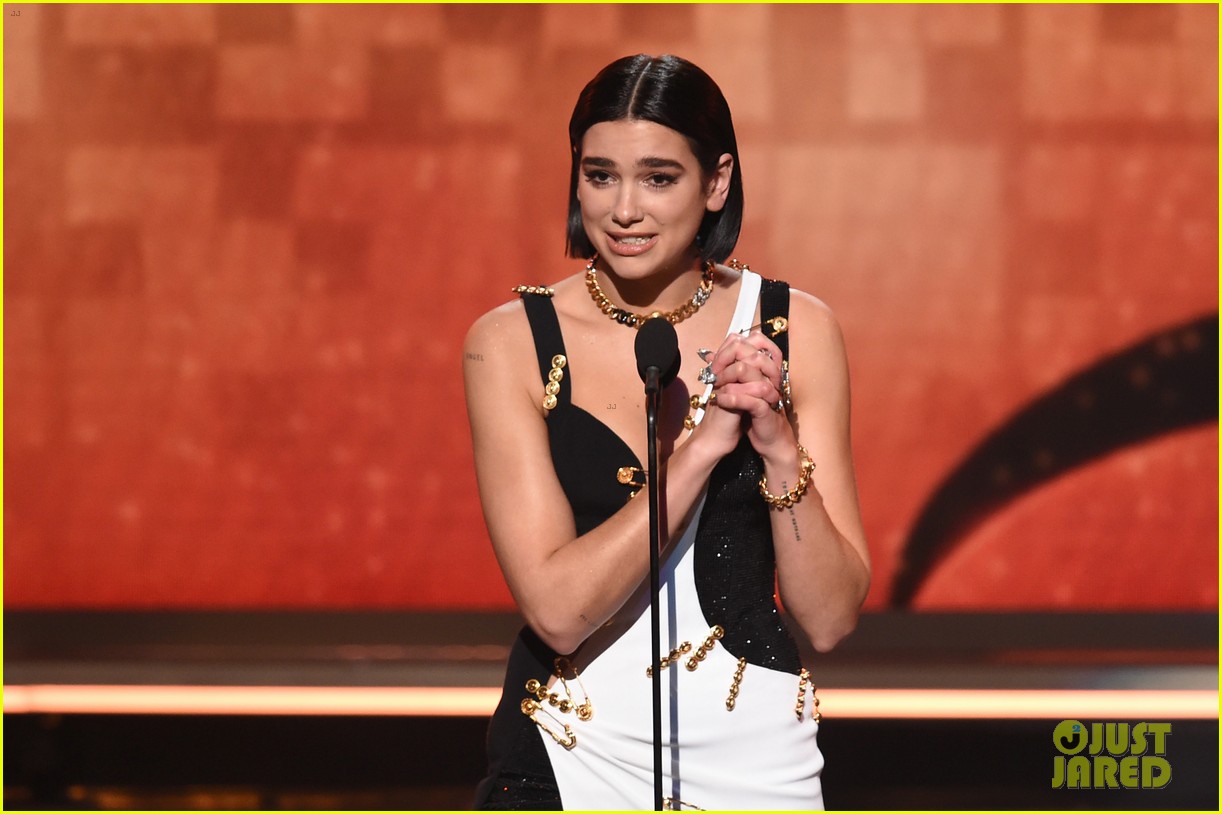 Dua Lipa Gives Powerful Speech Accepting Best New Artist at Grammys