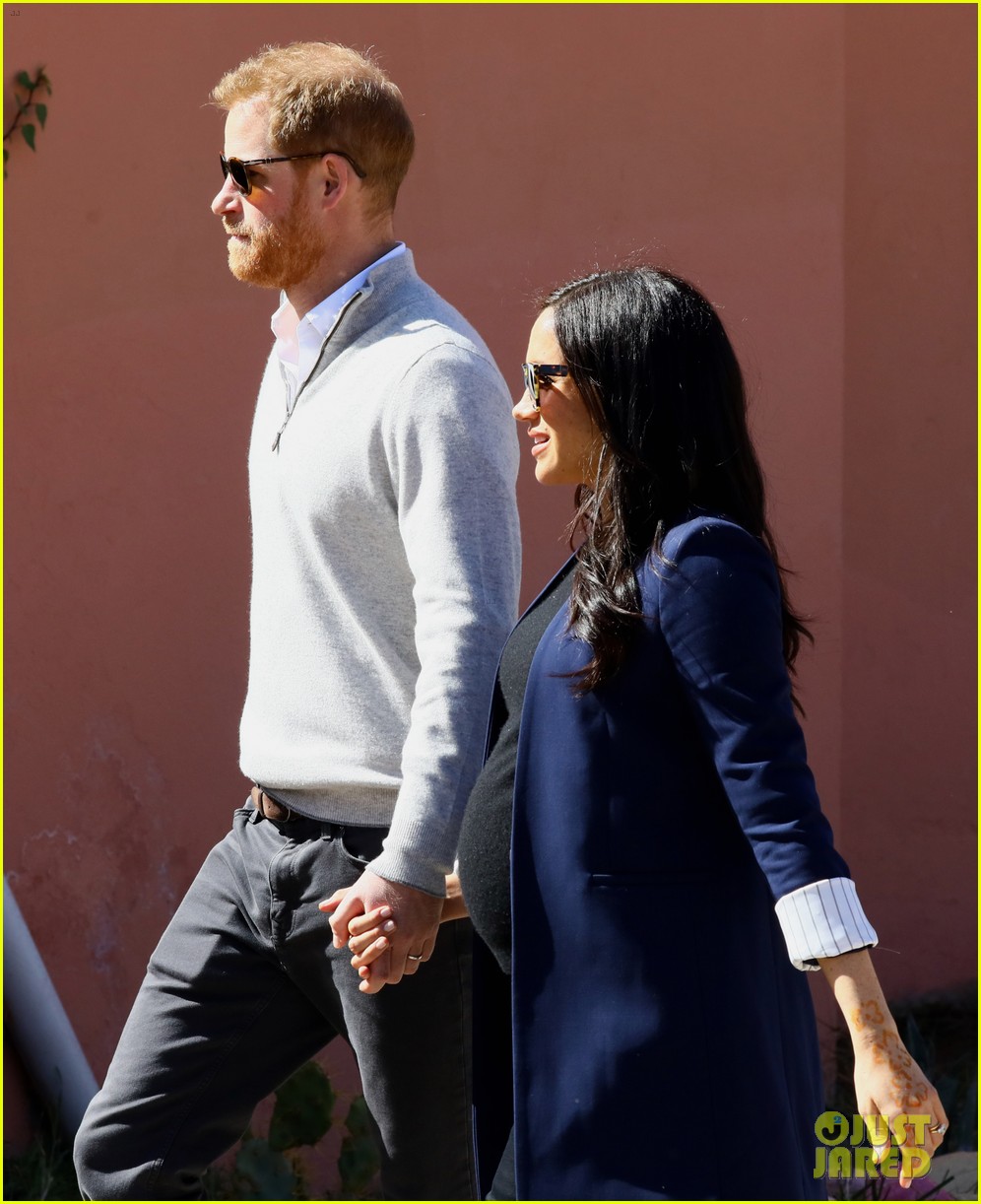 Prince Harry Jokes 'Is It Mine?' When Asked About Meghan Markle's