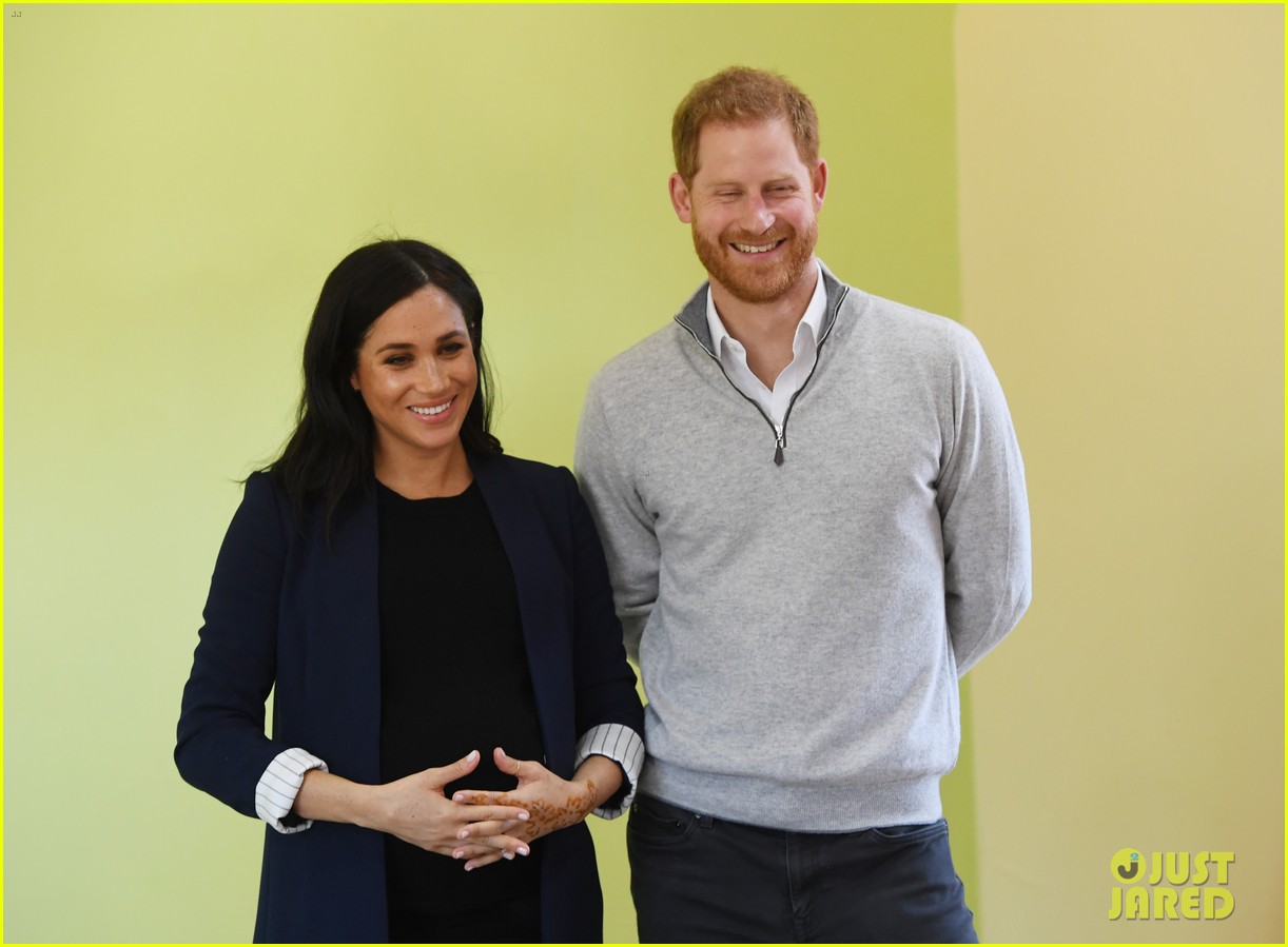 Prince Harry Jokes 'Is It Mine?' When Asked About Meghan Markle's(02)