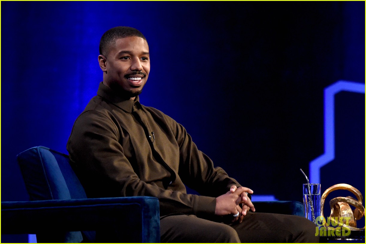 Michael B. Jordan Went to Therapy After Filming 'Black Panther' Photo