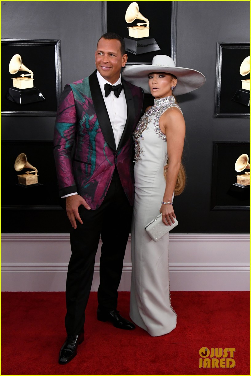 Jennifer Lopez & Alex Rodriguez Couple Up at Grammys 2019 Photo