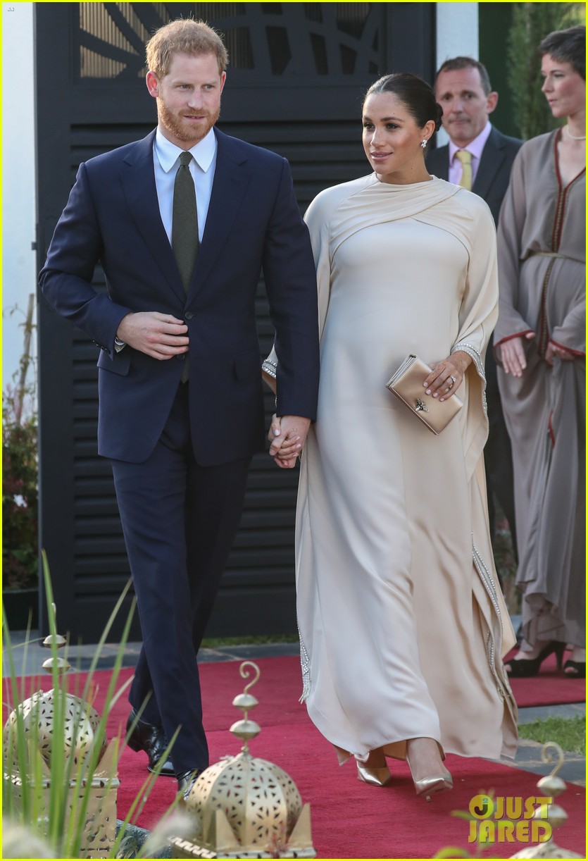 Meghan Markle Looks Stunning for Evening in Morocco with Prince Harry