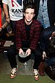 zachary quinto tom bateman sit front row at todd snyders nyfw show 04