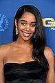 laura harrier topher grace support spike lee at dga awards 12