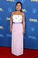 laura harrier topher grace support spike lee at dga awards 15