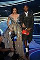 pharrell williams takes the stage in camo print at oscars 2019 18