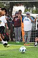 david beckham plays soccer with kids and works out with jay z 12