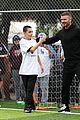 david beckham plays soccer with kids and works out with jay z 14