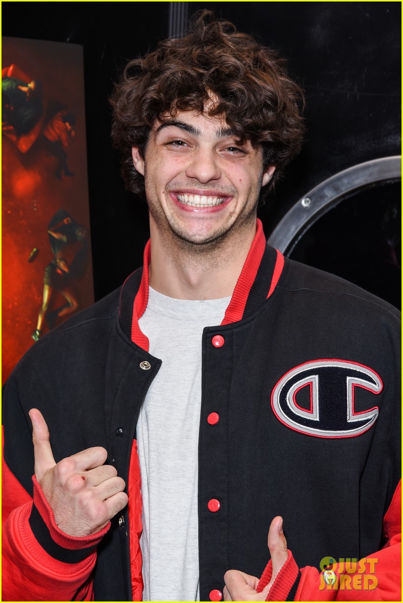 sofia boutella gets support from noah centineo climax screening 024250185
