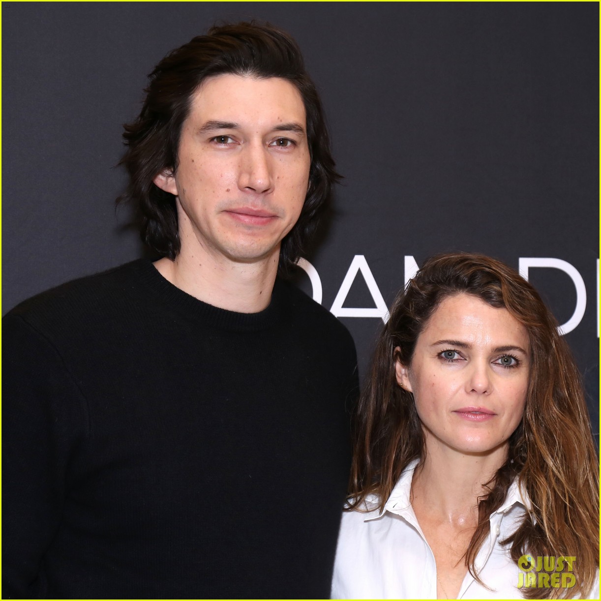 adam driver keri russell join burn this broadway cast at nyc photo call 05