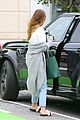 katherine schwarzenegger keeps it cute and comfy for smoothie run 02