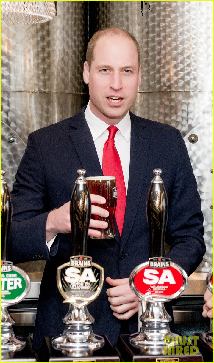 prince william takes tour of new brains dragon brewery in wales 05