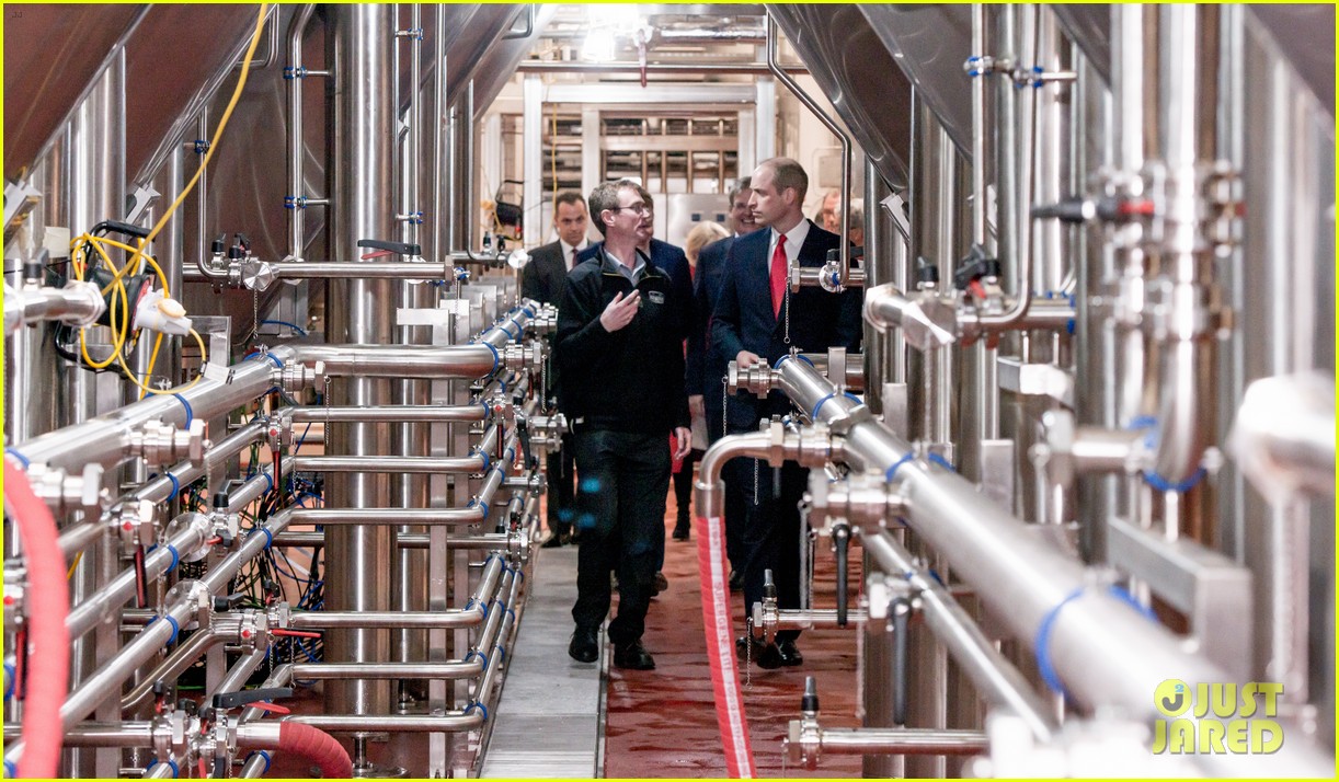 prince william takes tour of new brains dragon brewery in wales 144258062